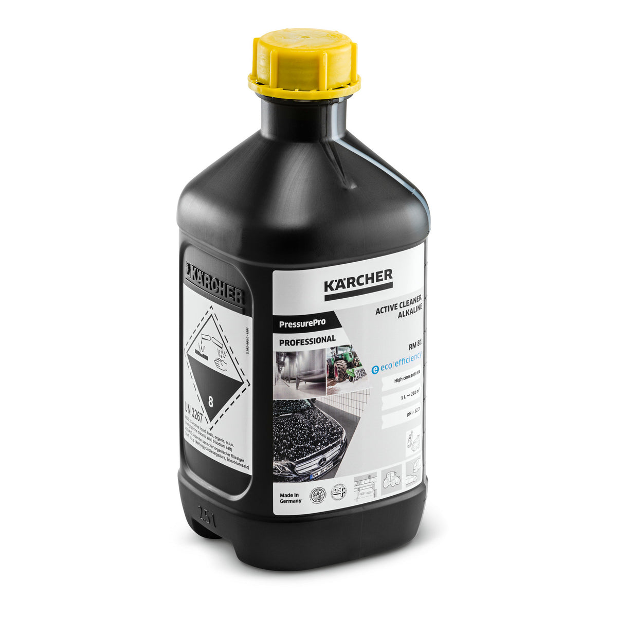 Средство для очистки PressurePro Active Cleaner, щелочное RM 81 eco!efficiency , 2,5 л