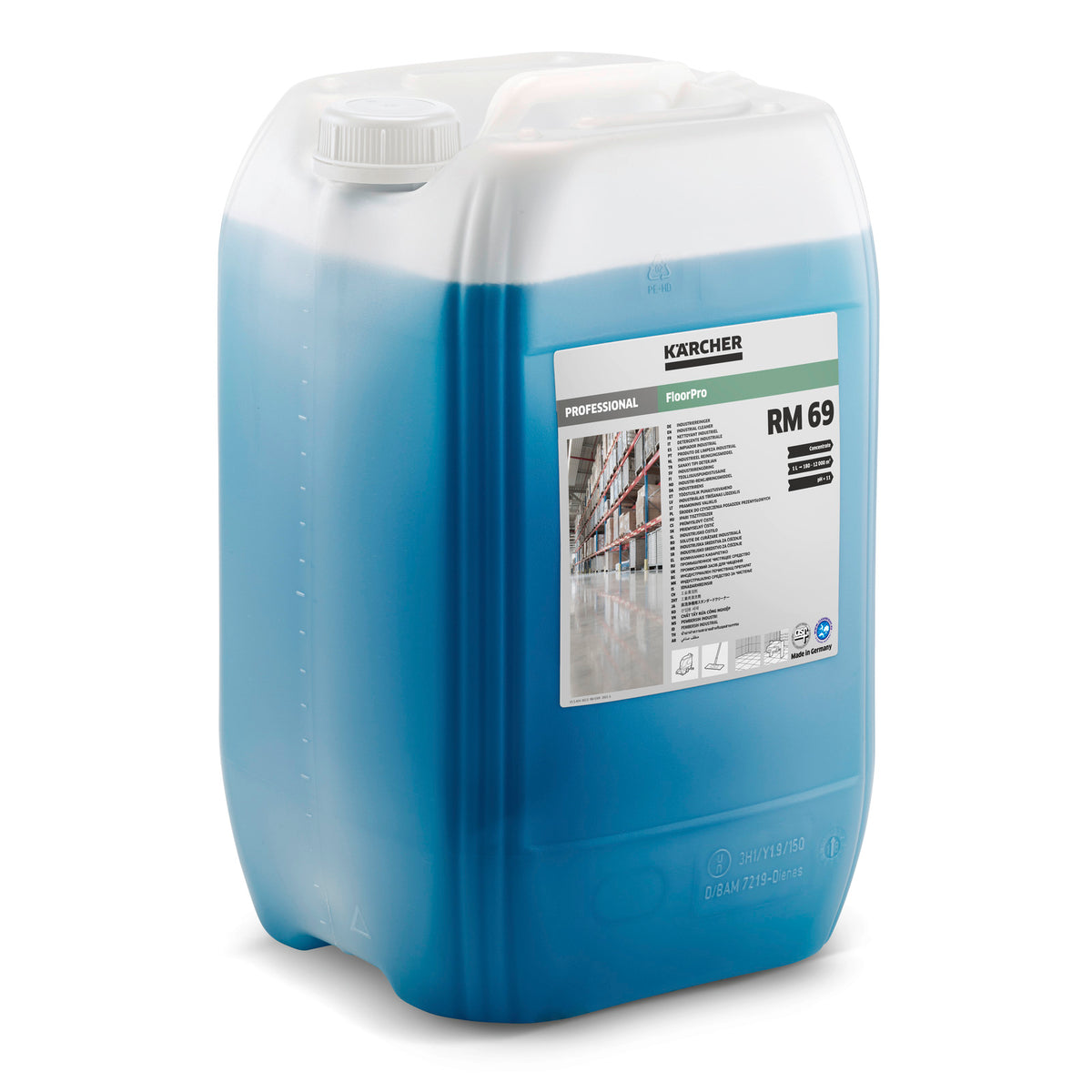 Промышленное чистящее средство FloorPro RM 69, 20 л